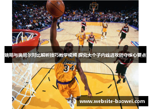 姚明与奥尼尔对比解析技巧教学视频 探究大个子内线进攻防守核心要点